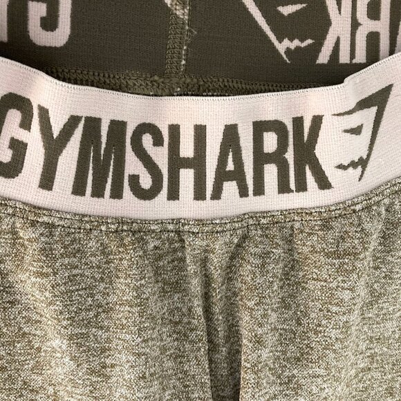 GymShark Flex Contour Low Rise Leggings Green Khaki & Sand - Picture 6 of 14